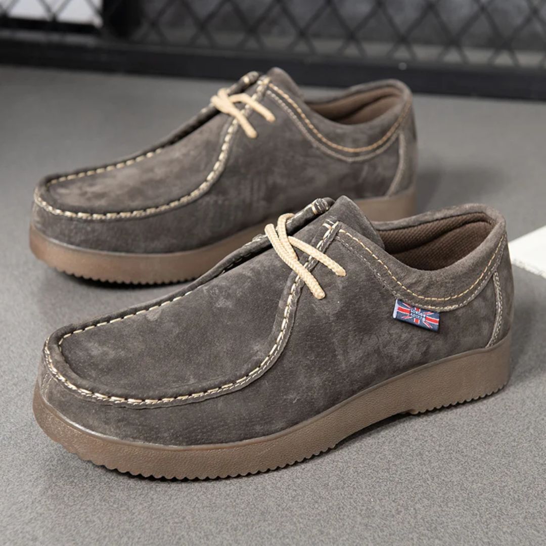 Haferlschuhe - Herren Wildleder Gelb Oktoberfest-Chaps Herrenmode