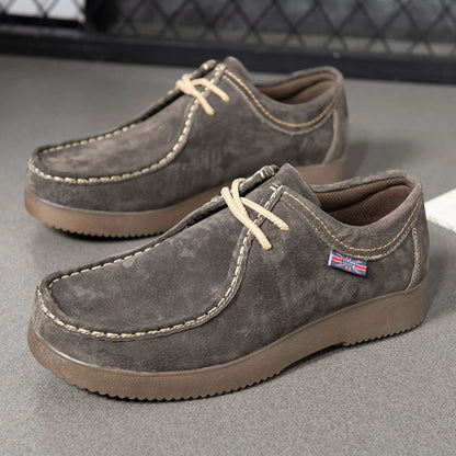 Haferlschuhe - Herren Wildleder Gelb Oktoberfest-Chaps Herrenmode