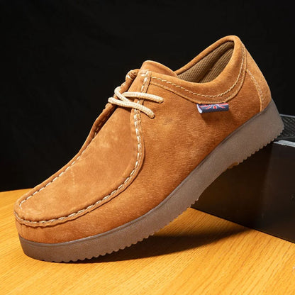 Haferlschuhe - Herren Wildleder Gelb Oktoberfest-Chaps Herrenmode