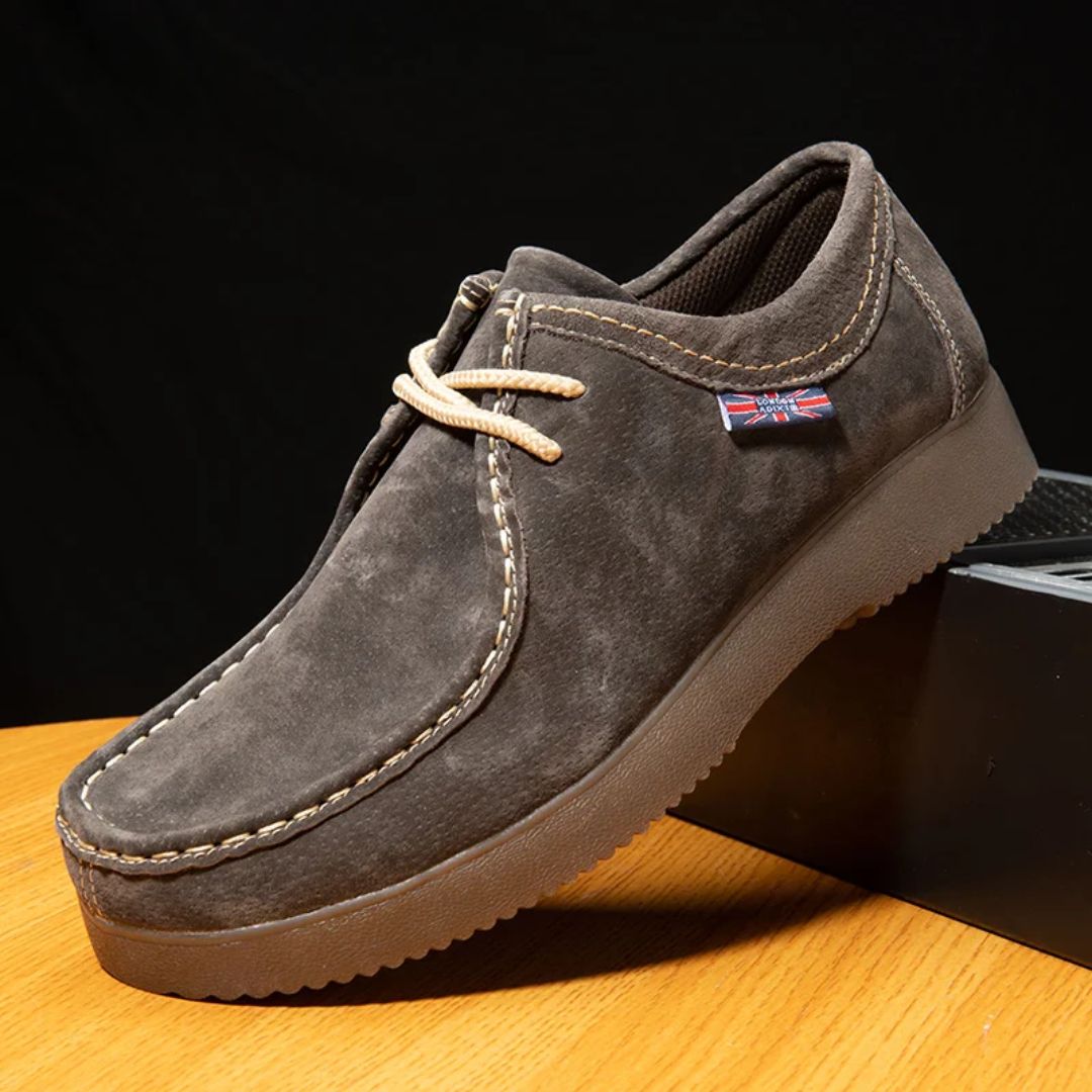 Haferlschuhe - Herren Wildleder Gelb Oktoberfest-Chaps Herrenmode