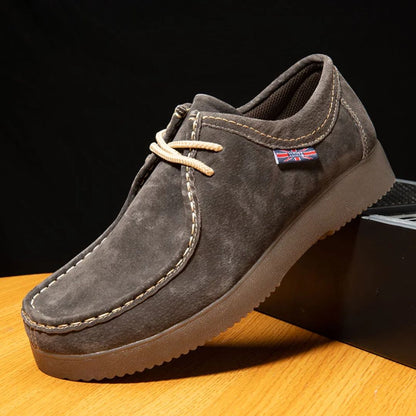 Haferlschuhe - Herren Wildleder Gelb Oktoberfest-Chaps Herrenmode