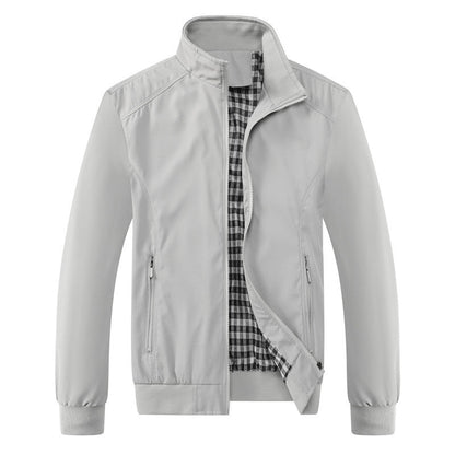 Harrington-Jacke | Mit Reißverschluss | Leicht | Winddicht | Herrenjacke-Chaps Herrenmode
