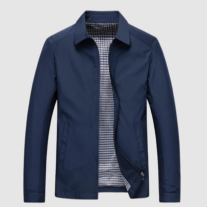 Harrington-Jacke – mit Reißverschluss – wasserdicht – Herbstjacke – Herrenjacken-Chaps Herrenmode