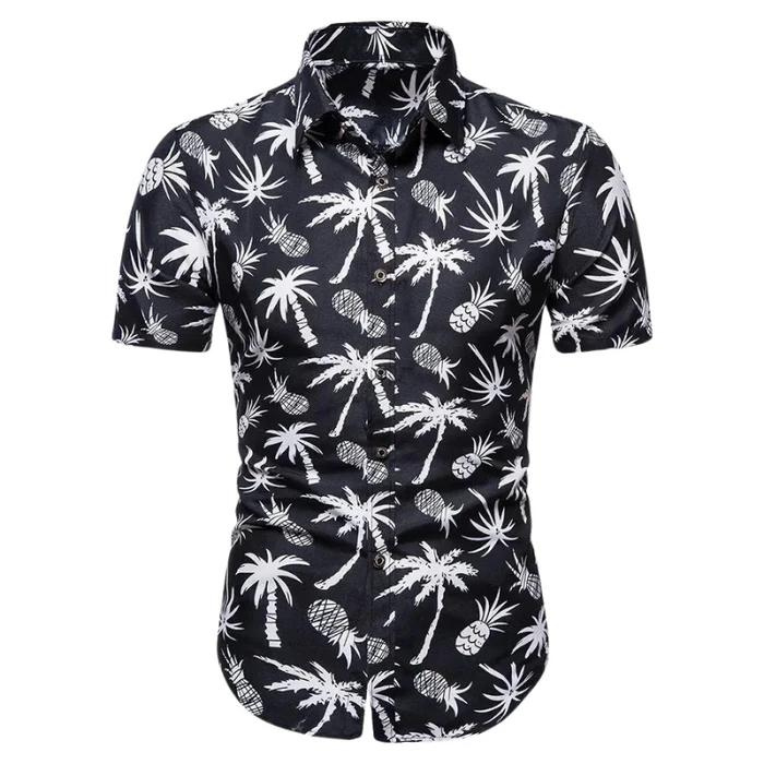 Hawaii-Polos-Schwarz-S-Chaps Herrenmode