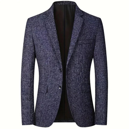 Herren Blazer | Maßgeschneidert | Einreihig | Anzugjacke | Anzugblazer-Marineblau-XS-Chaps Herrenmode