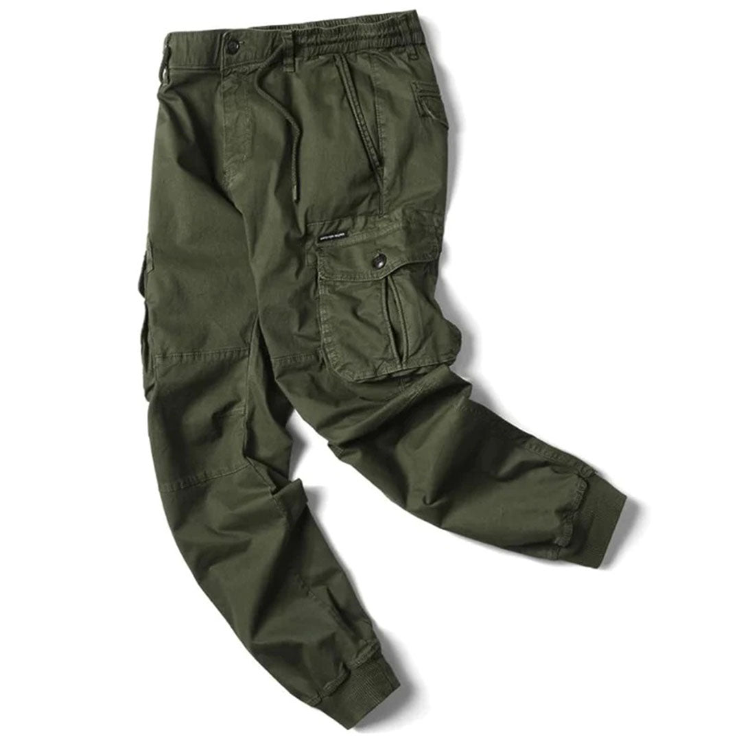 Herren-Cargohosen | Kordelzug | Taschen | Cargohosen | Herrenhosen-Chaps Herrenmode