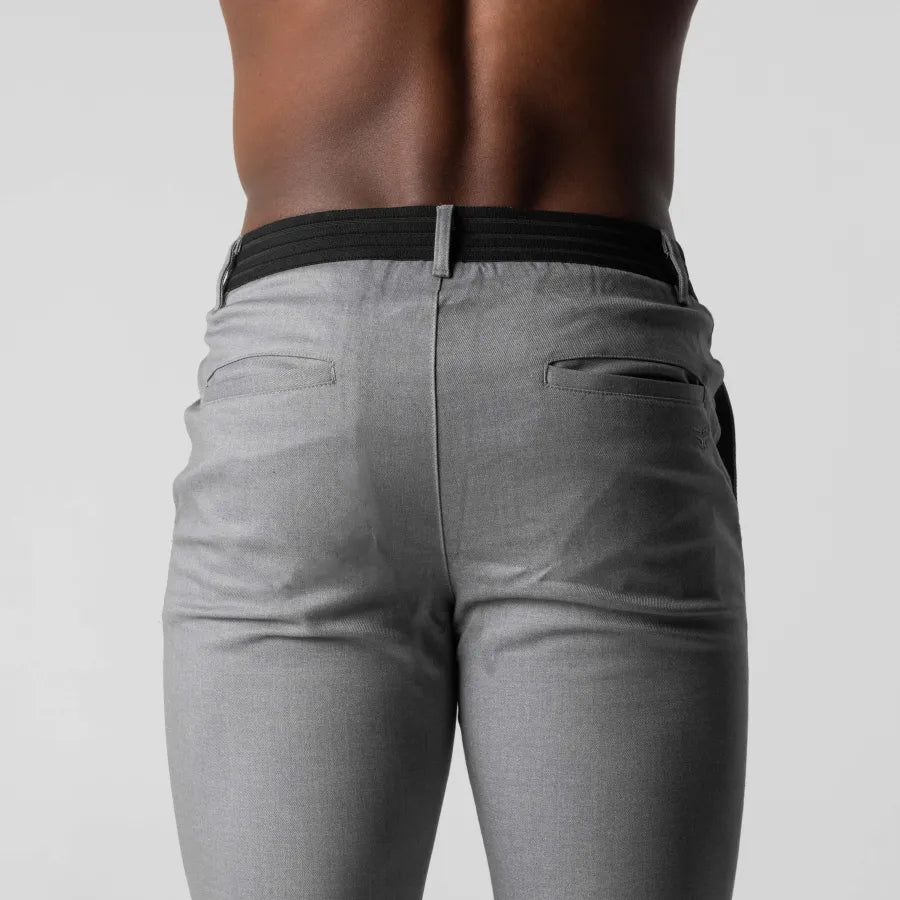 Herren-Chinos | Elastische Taille | Stretch | Skinny-Chinos | Herrenhosen-Chaps Herrenmode