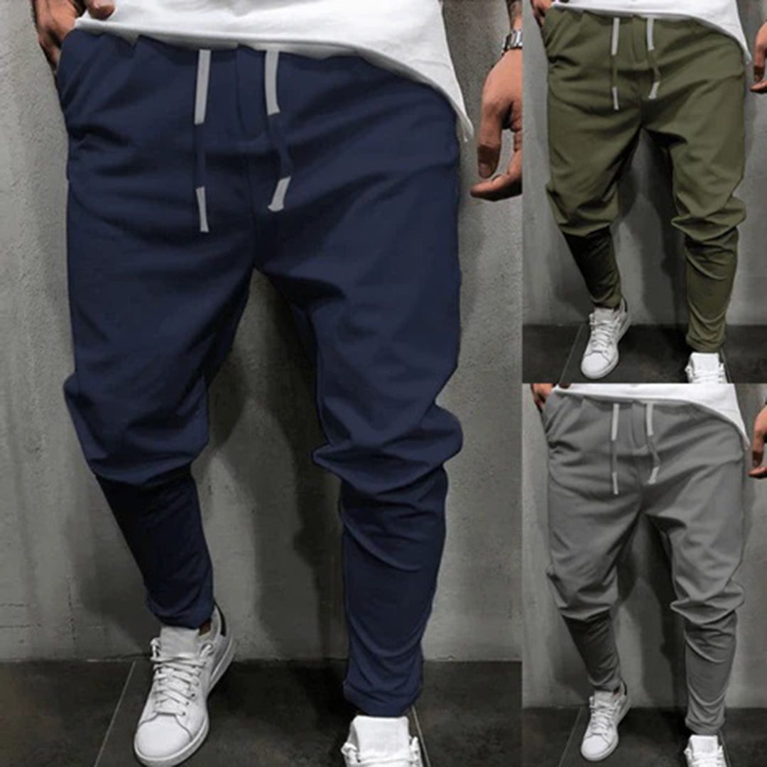 Herrenhosen | Drawstring | Bequem | Baggy Pants | Jogger-Chaps Herrenmode