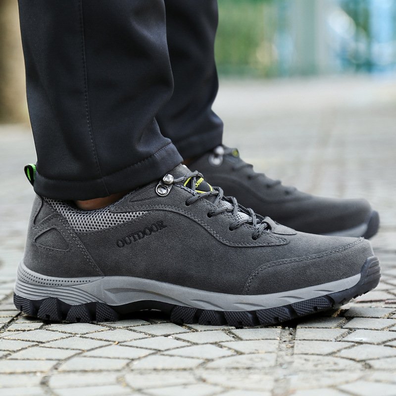Hikinig Schuhe | Slipper | Outdoor | Wanderschuhe | Herrenschuhe-Grau-38-Chaps Herrenmode