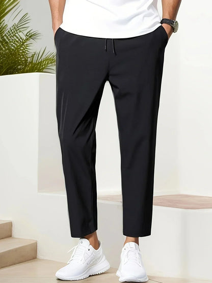 Hose mit Kordelzug – Freizeit-Hose für Herren, schnell trocknend-Chaps Herrenmode