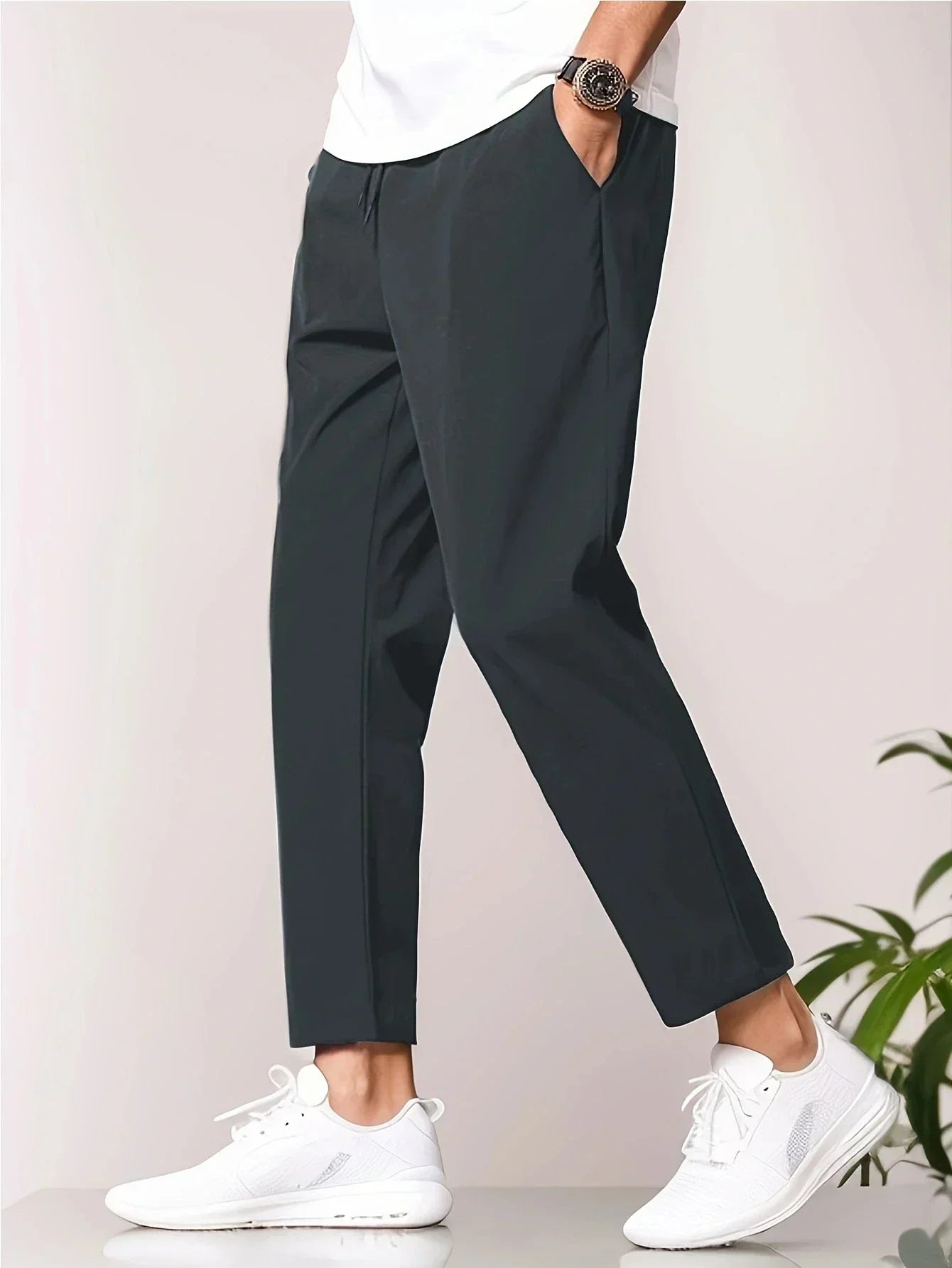 Hose mit Kordelzug – Freizeit-Hose für Herren, schnell trocknend-Chaps Herrenmode