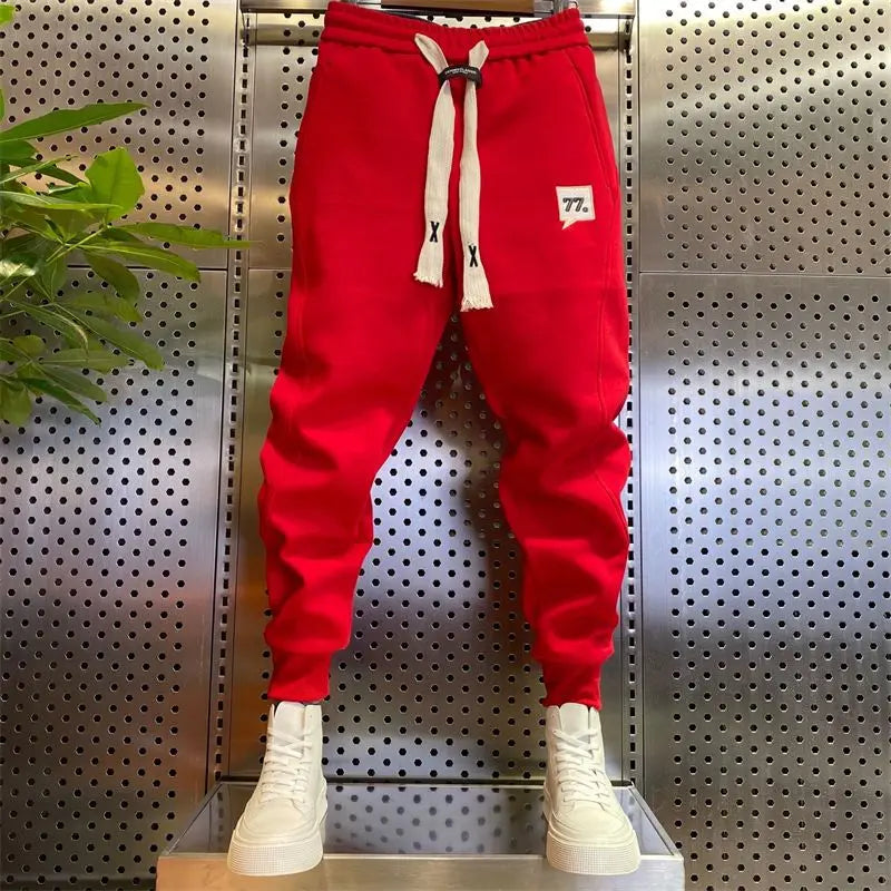 Jogginghose | Bequem | Kordelzug | Bündchenhosen | Herren Jogger-Chaps Herrenmode