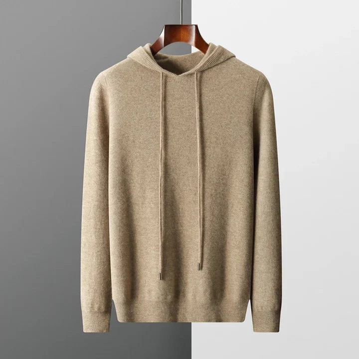 Kapuzenpulli - Einfacher Strickpullover für Männer-Chaps Herrenmode