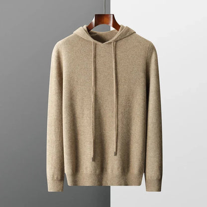 Kapuzenpulli - Einfacher Strickpullover für Männer-Chaps Herrenmode