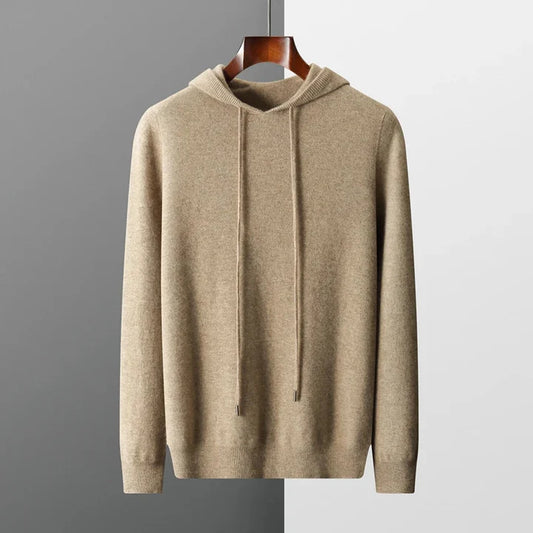 Kapuzenpulli - Einfacher Strickpullover für Männer-Chaps Herrenmode