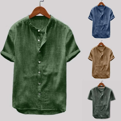 Kurzarmhemd - Leichtes Button-Up Sommerhemd für Männer-Chaps Herrenmode