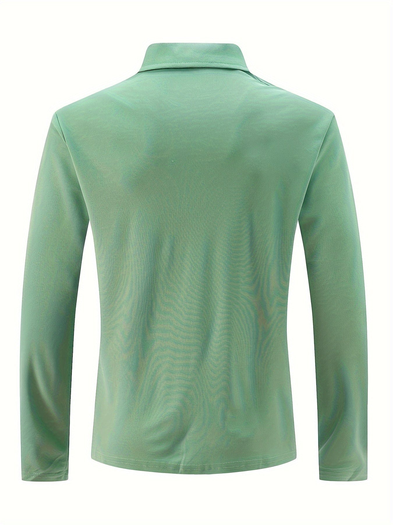 Langarm-Poloshirt – Poloshirt für Männer mit Kragen und Knopfleiste-Chaps Herrenmode