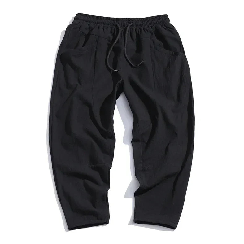 Lockere Passform – Lässige, knöchellange Baggy-Hose für Männer-Chaps Herrenmode
