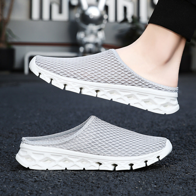 Mules – Atmungsaktiv – Mesh – Slip-On – Herrenschuhe-Chaps Herrenmode