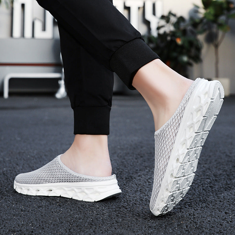 Mules – Atmungsaktiv – Mesh – Slip-On – Herrenschuhe-Chaps Herrenmode