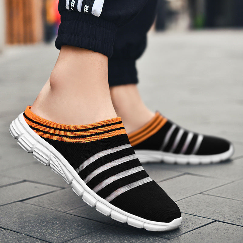 Mules – Strick – Leicht – Komfort-Fußbett – Herrenschuhe-Chaps Herrenmode