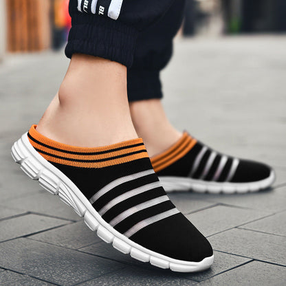 Mules – Strick – Leicht – Komfort-Fußbett – Herrenschuhe-Chaps Herrenmode