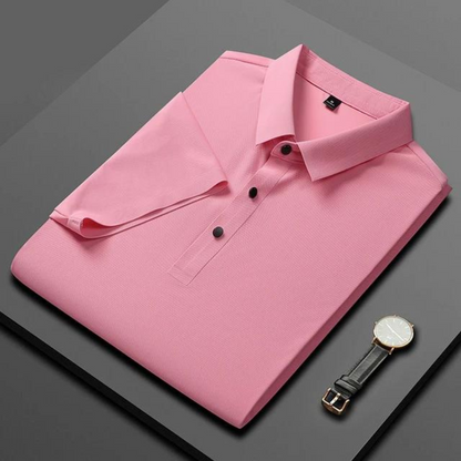 Napoli Seiden Polo-Rosa-XS-Chaps Herrenmode