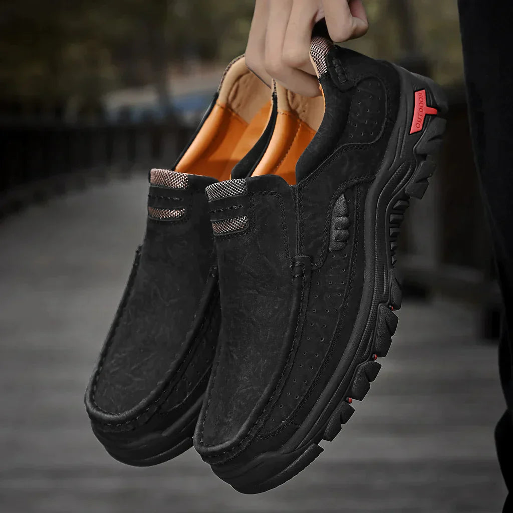 Orthopädische Schuhe | Anti Slip | Slip-On | Arbeitsschuhe | Herrenschuhe-Schwarz-39-Chaps Herrenmode