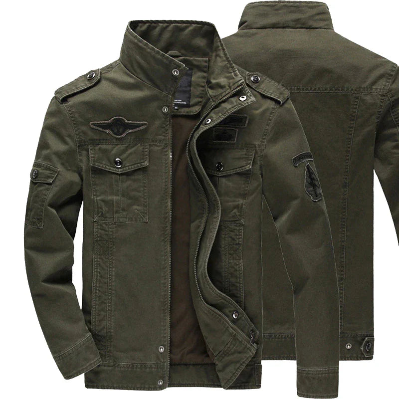 Outdoor-Jacke | Reißverschluss | Taschen | Parka-Jacke | Herren-Jacke-Chaps Herrenmode