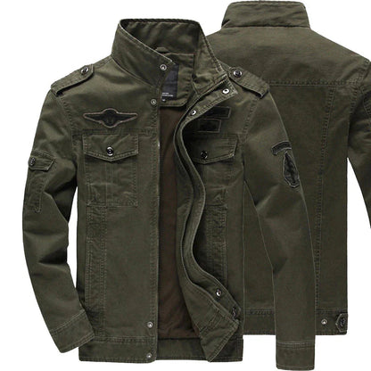 Outdoor-Jacke | Reißverschluss | Taschen | Parka-Jacke | Herren-Jacke-Chaps Herrenmode