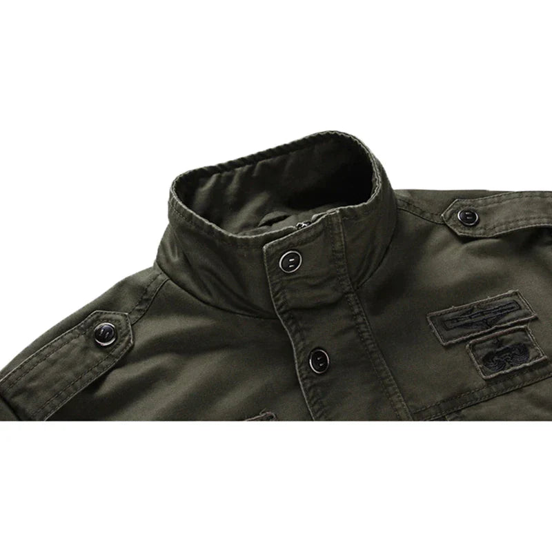 Outdoor-Jacke | Reißverschluss | Taschen | Parka-Jacke | Herren-Jacke-Chaps Herrenmode