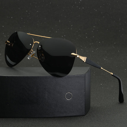 Pilotenbrille – Polarisierte Sonnenbrille für Männer mit UV-Schutz-Chaps Herrenmode