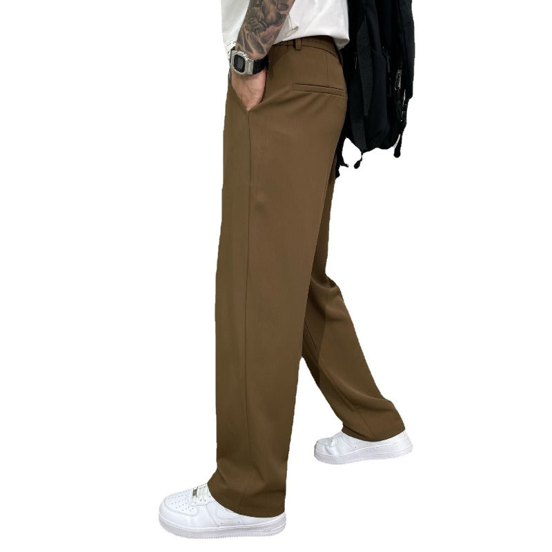 Plisseehose – Herrenhose mit geradem Bein und Plissee-Chaps Herrenmode