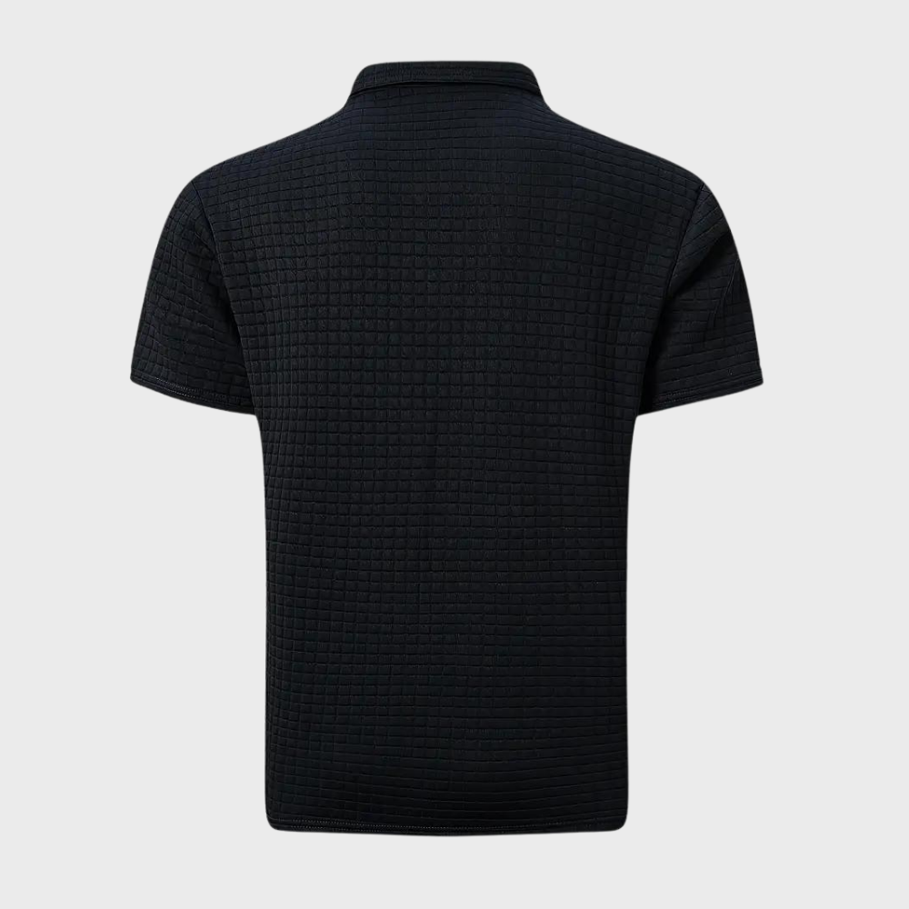 Polo T-Shirt | Collared | Knopfleiste | Kurzarm-Poloshirt | Herren T-Shirt-Chaps Herrenmode
