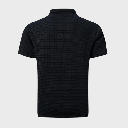 Polo T-Shirt | Collared | Knopfleiste | Kurzarm-Poloshirt | Herren T-Shirt-Chaps Herrenmode