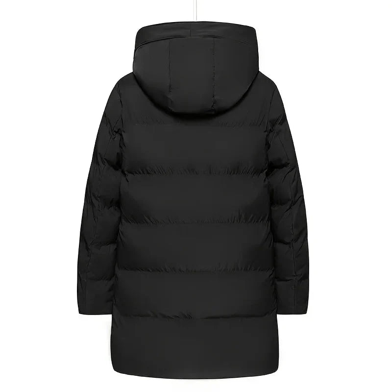 Pufferjacke | Gepolstert | Kapuze | Daunenjacke | Herren Wintermantel-Chaps Herrenmode