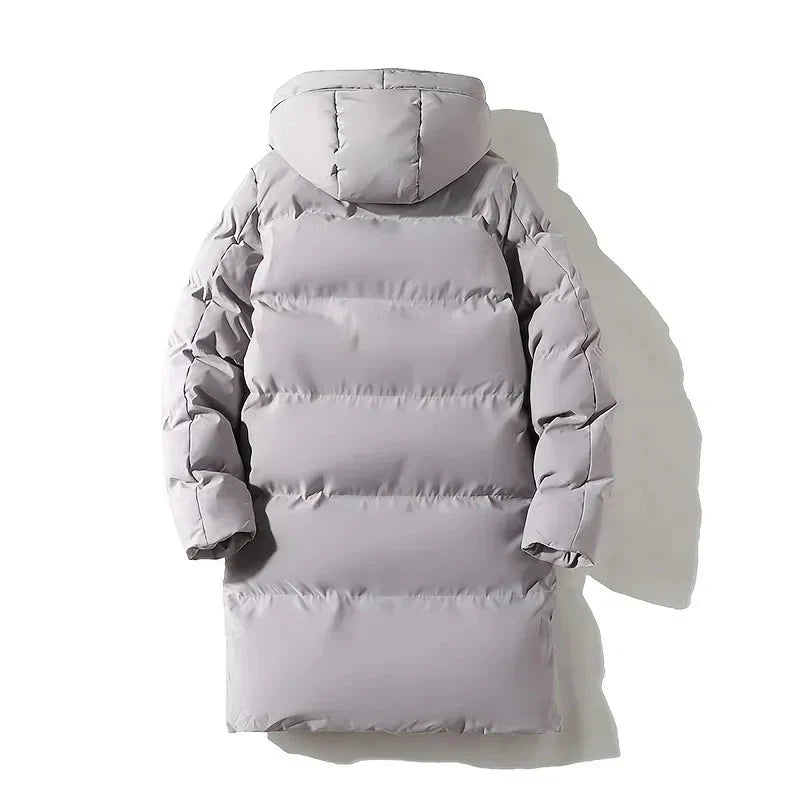Pufferjacke | Gepolstert | Kapuze | Daunenjacke | Herren Wintermantel-Chaps Herrenmode