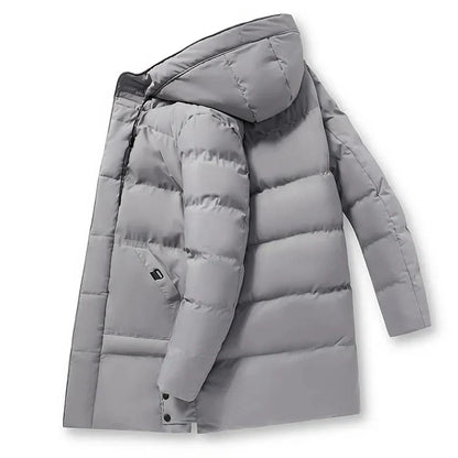 Pufferjacke | Gepolstert | Kapuze | Daunenjacke | Herren Wintermantel-Chaps Herrenmode