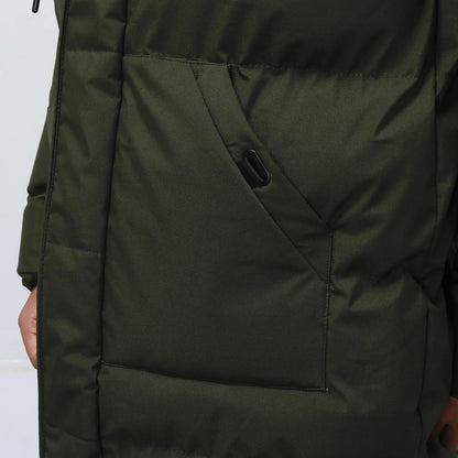 Pufferjacke - Kapuze - Mittellang - Daunenjacke - Wintermantel für Männer-Chaps Herrenmode