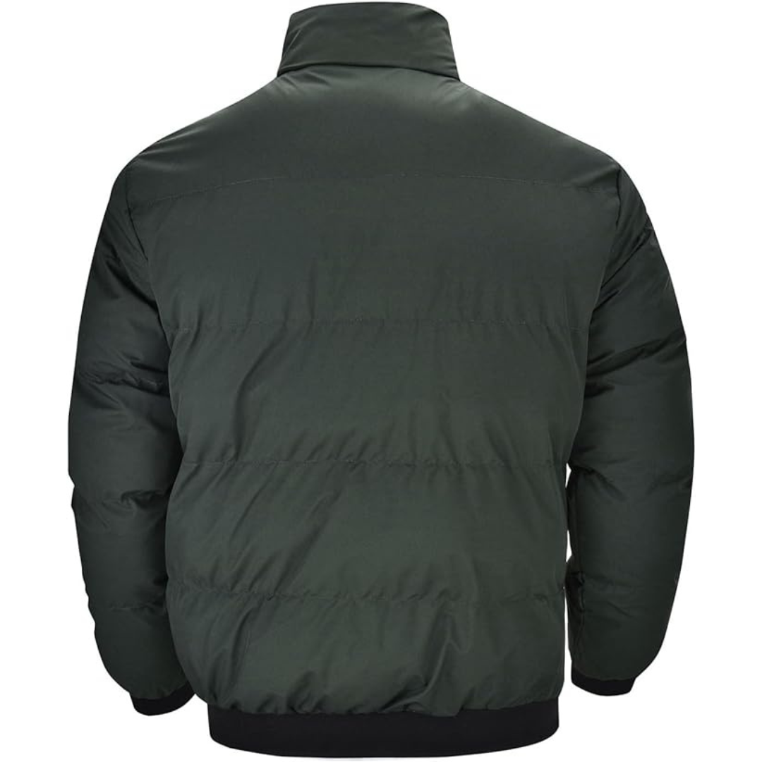 Pufferjacke – Warme, wattierte Winterjacke mit Reißverschluss für Herren-Chaps Herrenmode