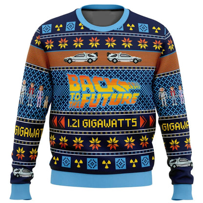 Pullover - Bedruckt - Rundhalsausschnitt - Strickpulli - Herrenpullover-Blau 1-XS-Chaps Herrenmode