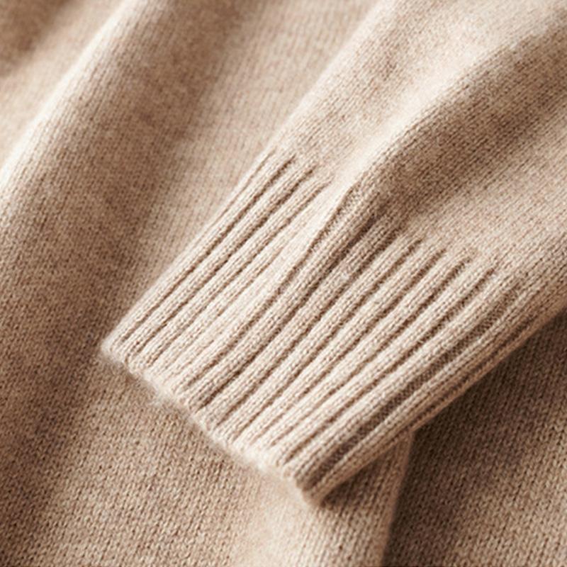 Pullover - Herren Strickpullover mit Viertel-Reißverschluss-Chaps Herrenmode