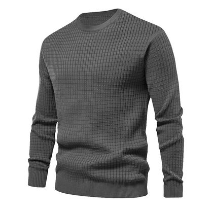 Pullover | Langarm | Kariert | Pullover | Herrenhemd-Grau-M-Chaps Herrenmode