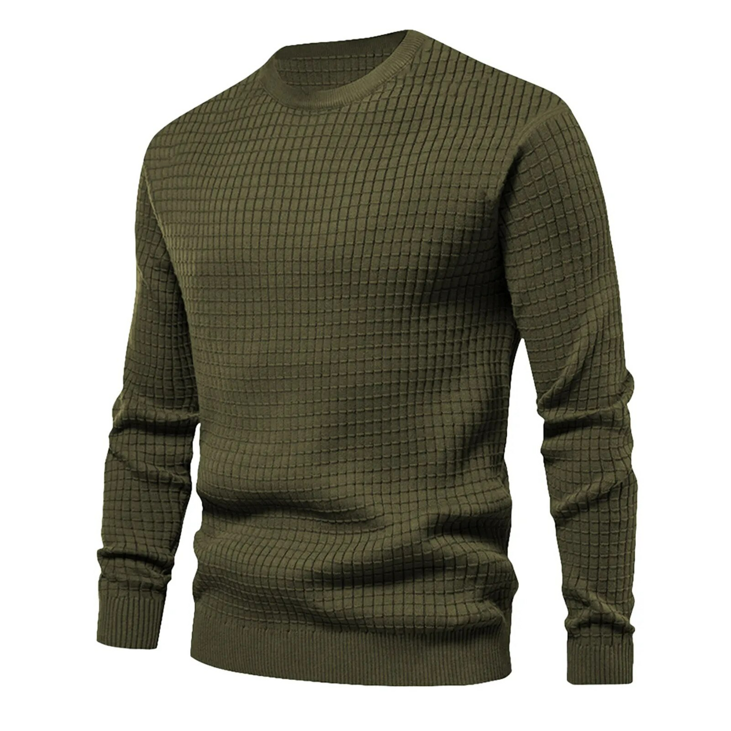 Pullover | Langarm | Kariert | Pullover | Herrenhemd-Grün-M-Chaps Herrenmode