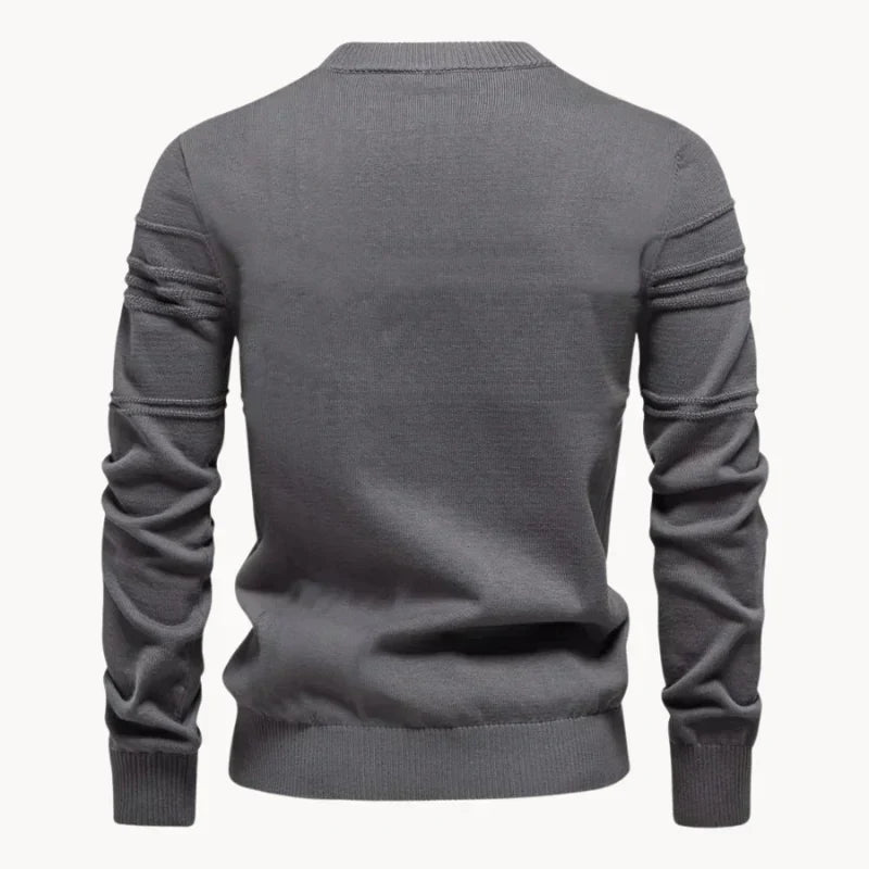 Pullover – Rundhalsausschnitt – Normale Passform – Strickpullover – Herrenpullover-Chaps Herrenmode