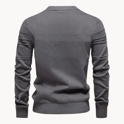 Pullover – Rundhalsausschnitt – Normale Passform – Strickpullover – Herrenpullover-Chaps Herrenmode