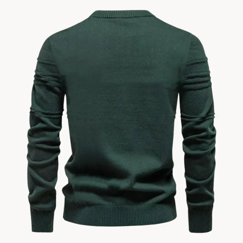 Pullover – Rundhalsausschnitt – Normale Passform – Strickpullover – Herrenpullover-Chaps Herrenmode
