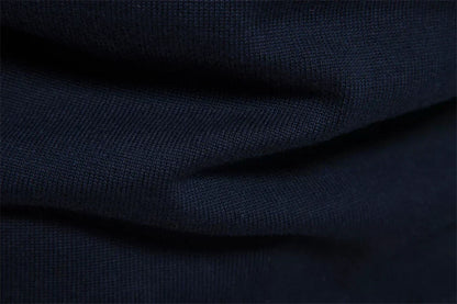 Pullover mit Viertelreißverschluss – Gestreift – Feinstrick – Pullover – Herrenpullover mit halbem Reißverschluss-Chaps Herrenmode