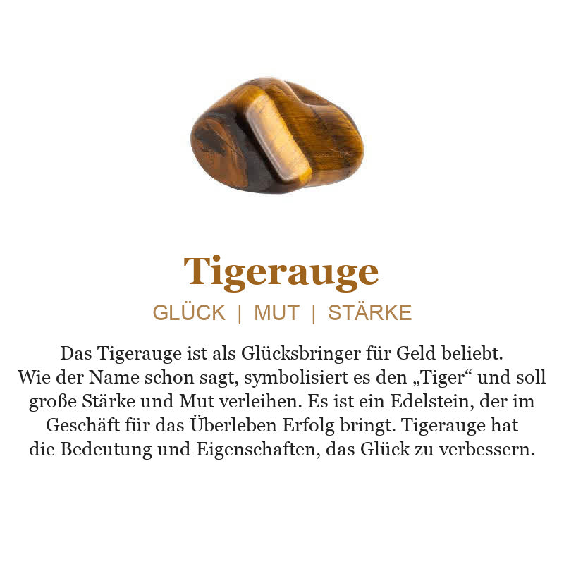 Rosenkranz Kette Herren | Kreuz | Tigerauge und Lapislazuli-Chaps Herrenmode