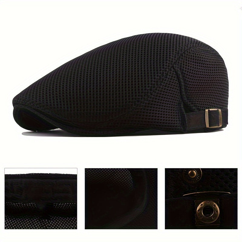 Schiebermütze Alfie | Leichte Sommer-Flatcap für Herren-Chaps Herrenmode
